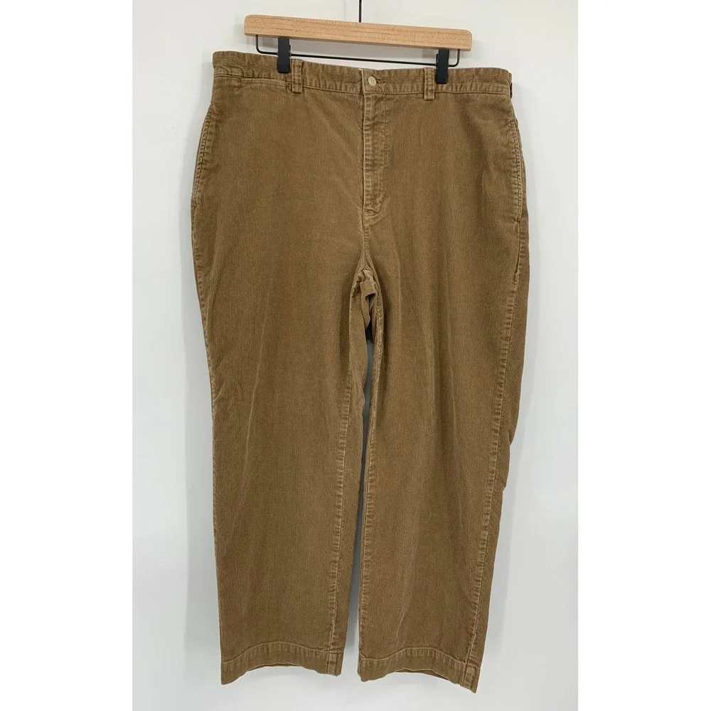 Vintage Polo Ralph Lauren Corduroy Pants Mens 38x29 Brown Philip 100% Cotton